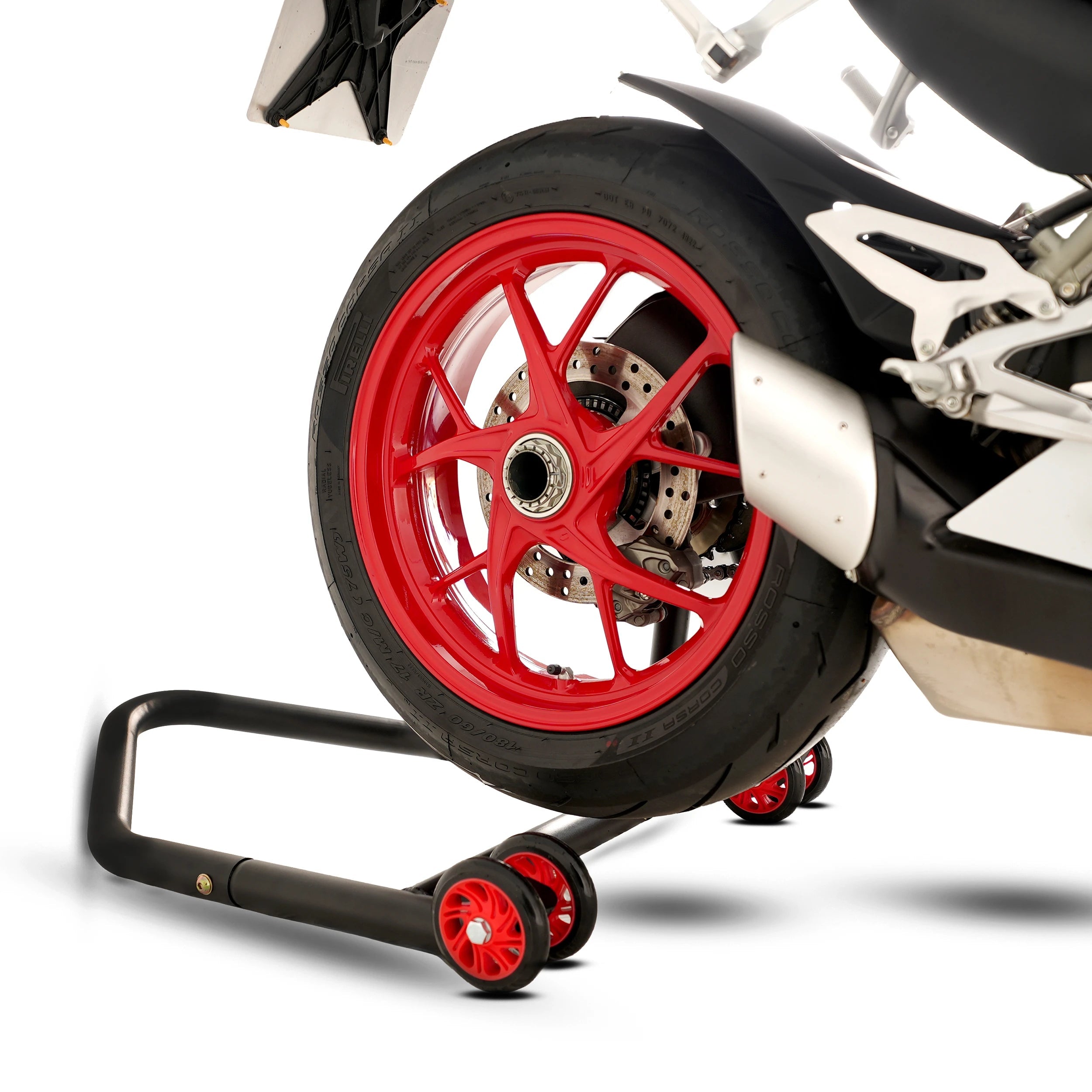 R&G Workshop Paddock Stand - Single Sided Swingarm Left (NO PIN)-RWSPS/LHS-Bike Stands-Pyramid Motorcycle Accessories
