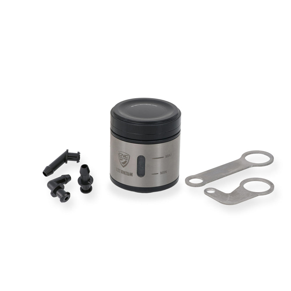 CNC Racing Fluid Tank 12 ml for Rear Brake or Clutch - Titanium -  Shop name