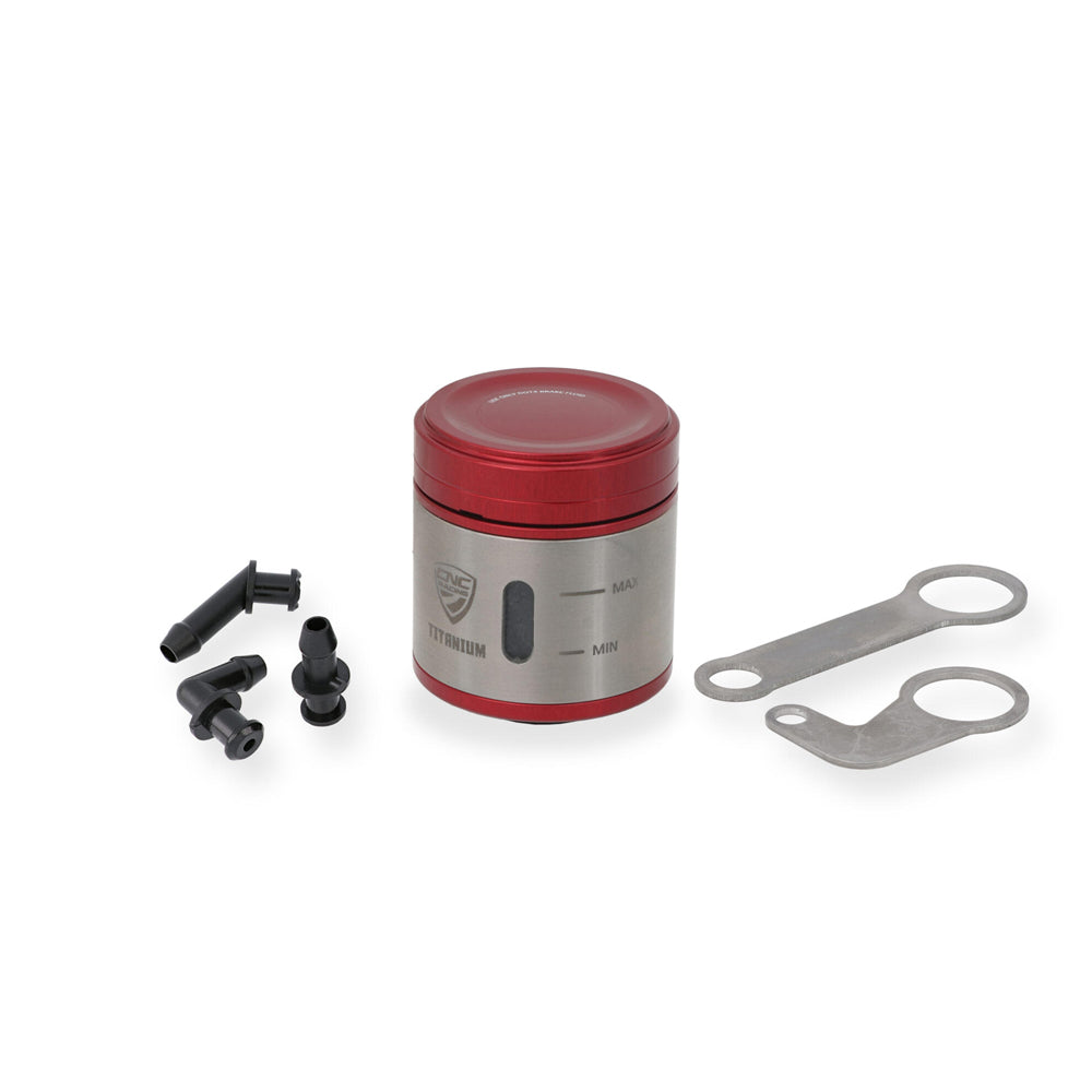 CNC Racing Fluid Tank 12 ml for Rear Brake or Clutch - Titanium -  Shop name