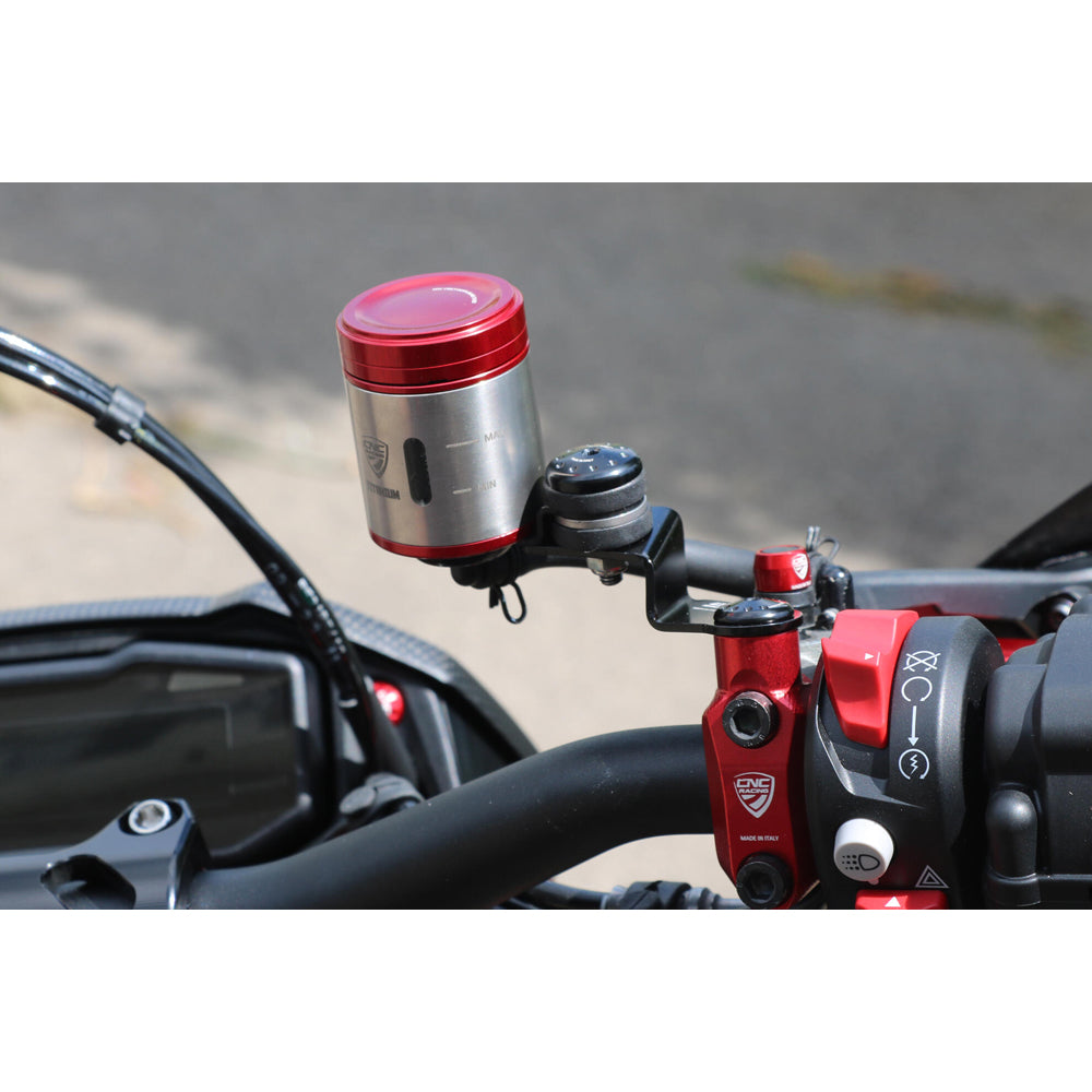 CNC Racing Fluid Tank 25 ml for Front Brake - Titanium -  Shop name
