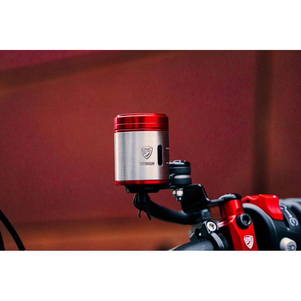 CNC Racing Fluid Tank 25 ml for Front Brake - Titanium -  Shop name
