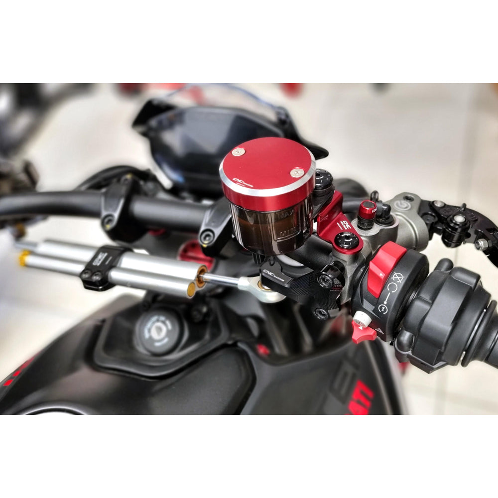 CNC Racing Bracket Kit for Clutch And Brake Fluid Tank for Ducati Monster, Streetfighter V4 and V2 -  Shop name