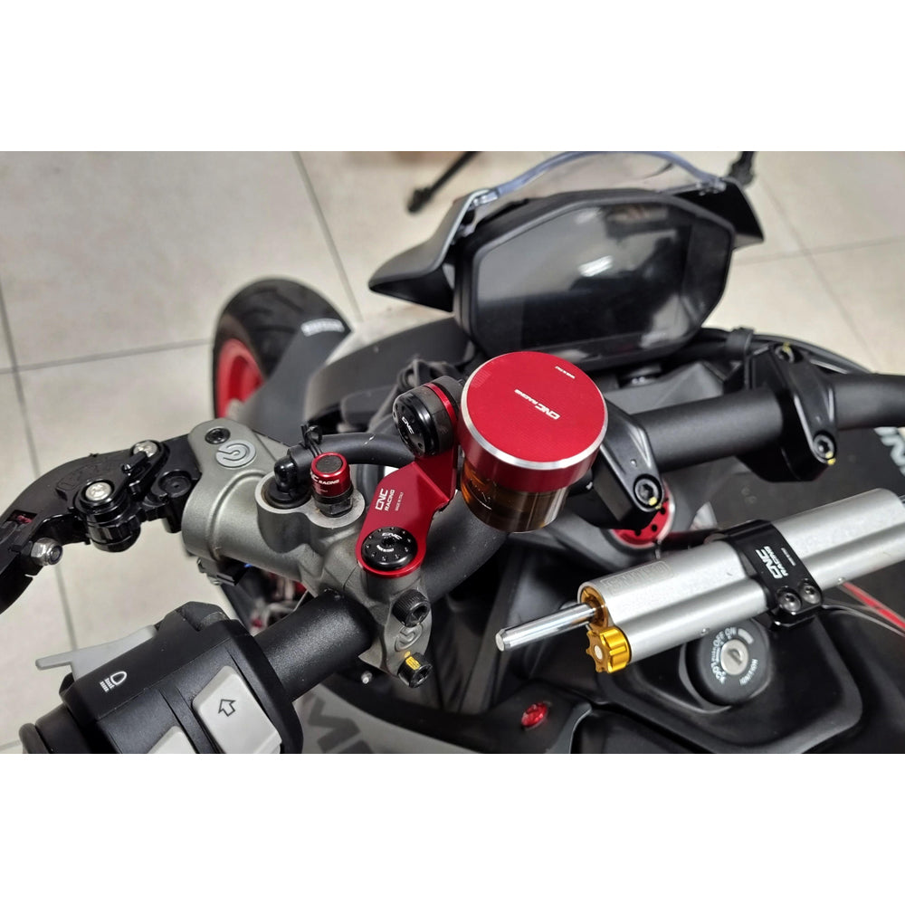 CNC Racing Bracket Kit for Clutch And Brake Fluid Tank for Ducati Monster, Streetfighter V4 and V2 -  Shop name