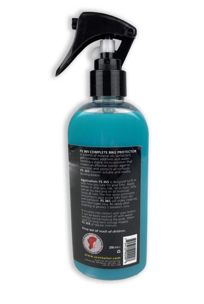 Scottoiler FS 365 | Complete Bike Protector Compact Spray (250ml bottle) -  Shop name