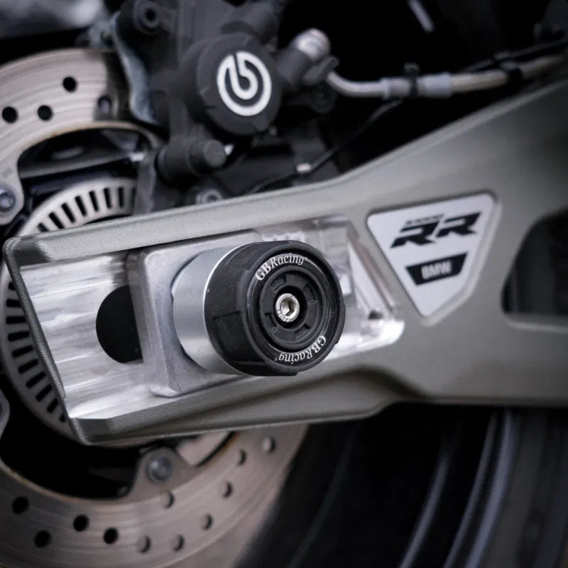 GBRacing Spindle Protector | Full Set | BMW S1000RR/R/XR - M1000RR/R/XR -   Pyramid Motorcycle Accessories