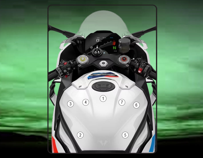 Eazi-Grip Tank Paint Protection Kit | Clear - Gloss | BMW S1000RR 2023-2024