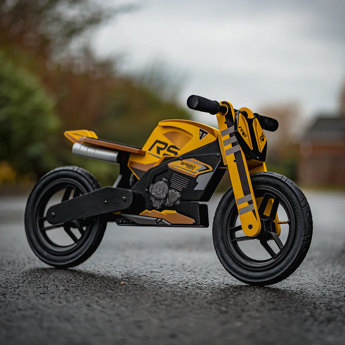 Kiddimoto Triumph Speed Triple 1200 RS Balance Bike -   Pyramid Motorcycle Accessories