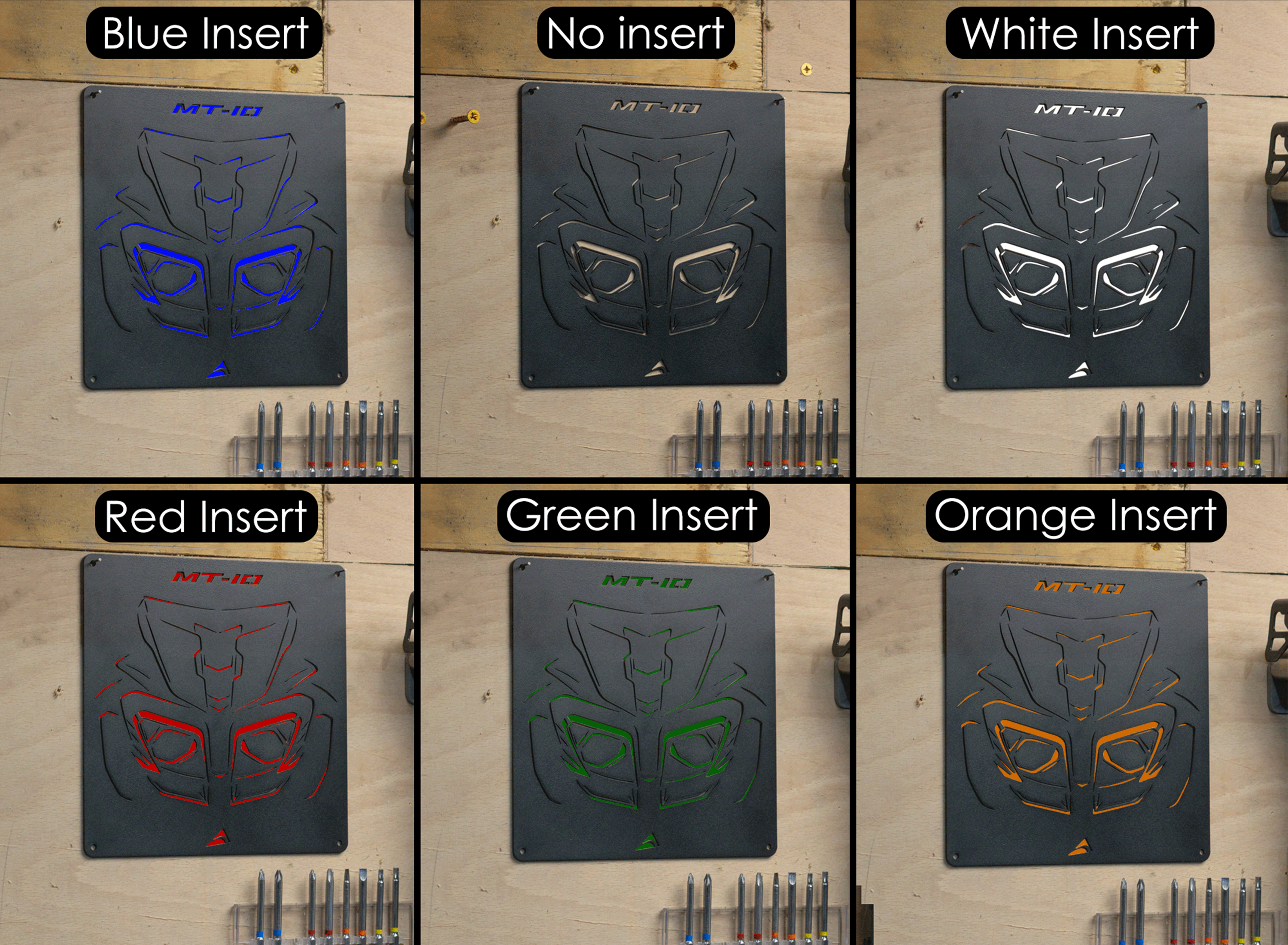 Pyramid Acrylic Colour Backing Sheet | White