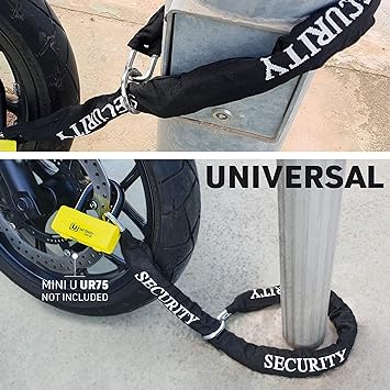 Urban Security 10.120L 120cm Motorcycle Loop Chain - Security Level 11-Security-Pyramid Motorcycle Accessories