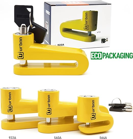 Urban Security 922A Motorcycle Disc Lock - Security Level 5 -  Shop name