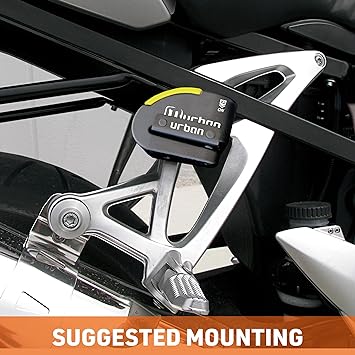 Urban Security Mounting Bracket For UR14S/UR10 Disc Locks - Bolt Hole Mount-Security-Pyramid Motorcycle Accessories