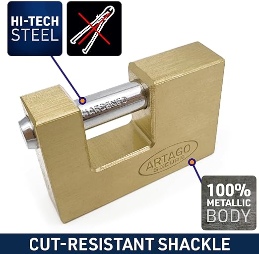 Urban Security REC-70 Padlock - Security Level 10-Security-Pyramid Motorcycle Accessories