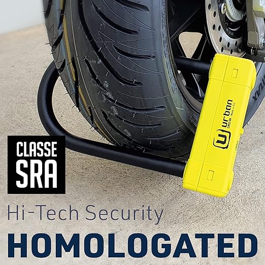 Urban Security UR120220 Motorcycle U Lock - Security Level 20 -  Shop name