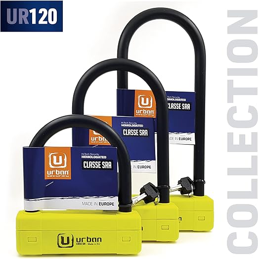 Urban Security UR120310 Motorcycle U Lock - Security Level 20-Security-Pyramid Motorcycle Accessories