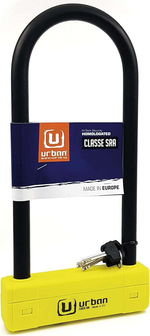 Urban Security UR120310 Motorcycle U Lock - Security Level 20-Security-Pyramid Motorcycle Accessories