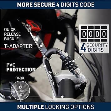 Urban Security UR140 Combination Carabiner With Helmet Adaptor - Security Level 5 -  Shop name