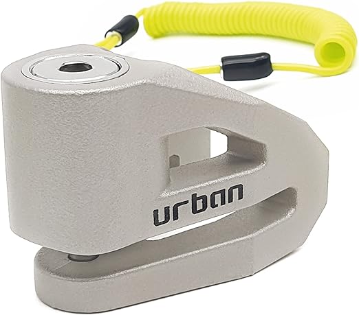 Urban Security UR206T Motorcycle Disc Lock + Reminder Cable - Security Level 10 -  Shop name