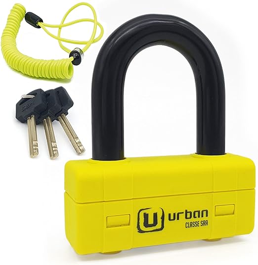 Urban Security UR75 Motorcycle Disc Lock + Reminder Cable - Security Level 18-UR75-Security-Pyramid Motorcycle Accessories
