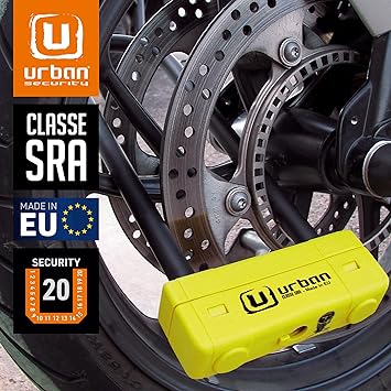 Urban Security UR85300Y Motorcycle U Lock - Security Level 20 -  Shop name
