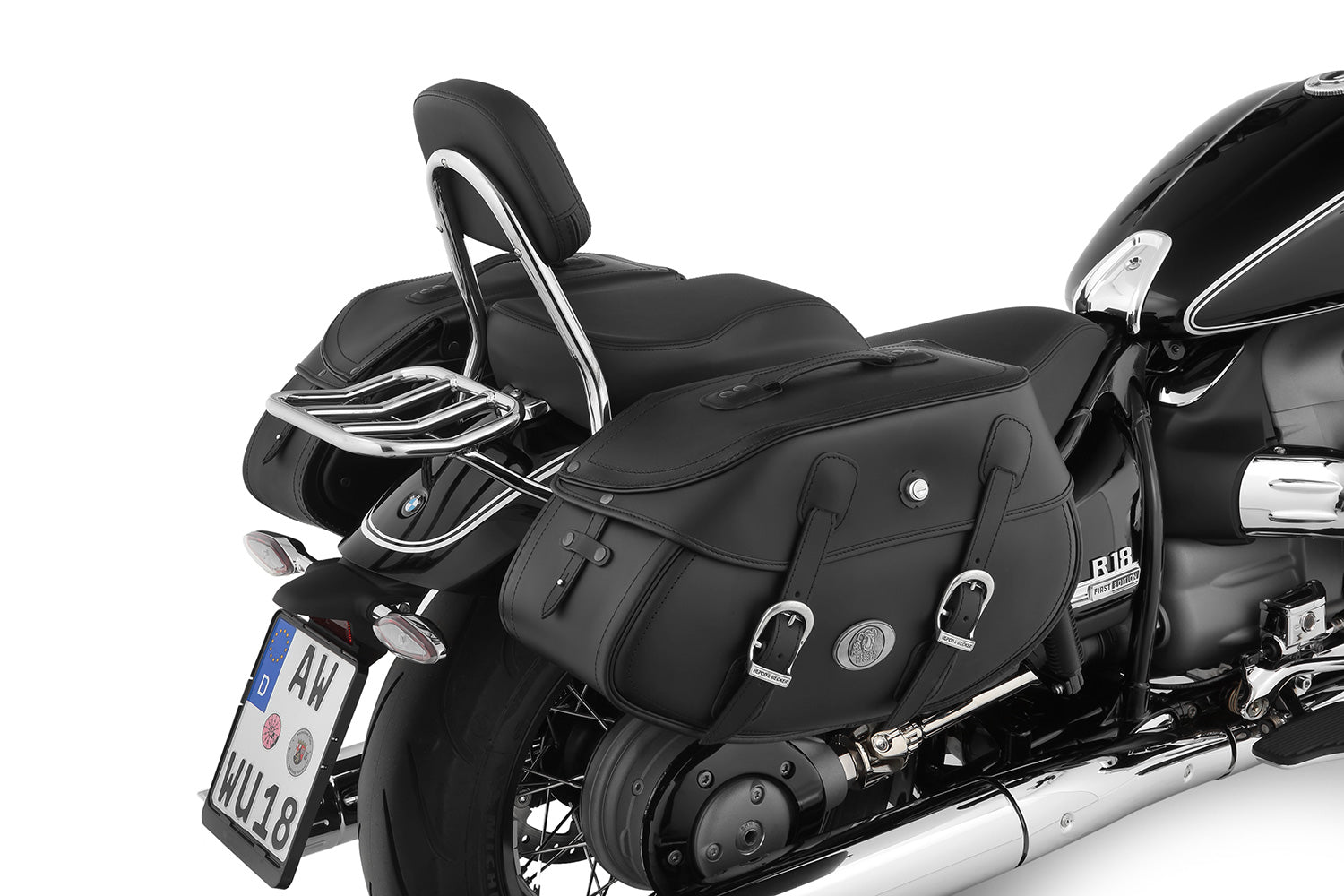 Wunderlich Luggage Carrier | Black | BMW R 18 -   Pyramid Motorcycle Accessories