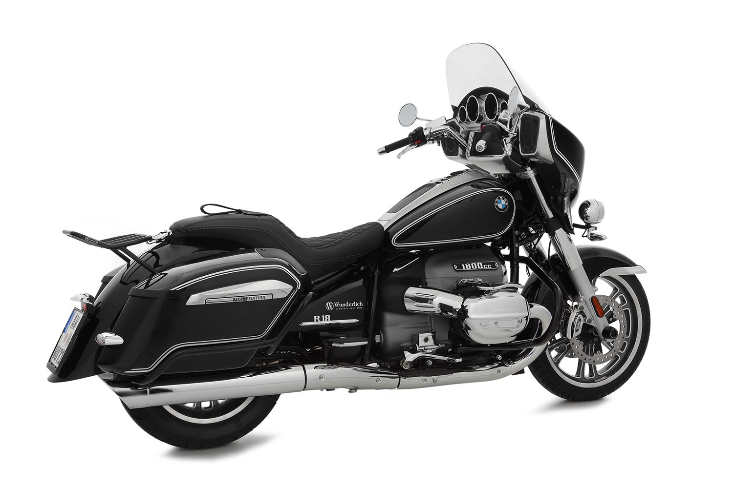 Wunderlich Luggage Carrier | Black -   Pyramid Motorcycle Accessories