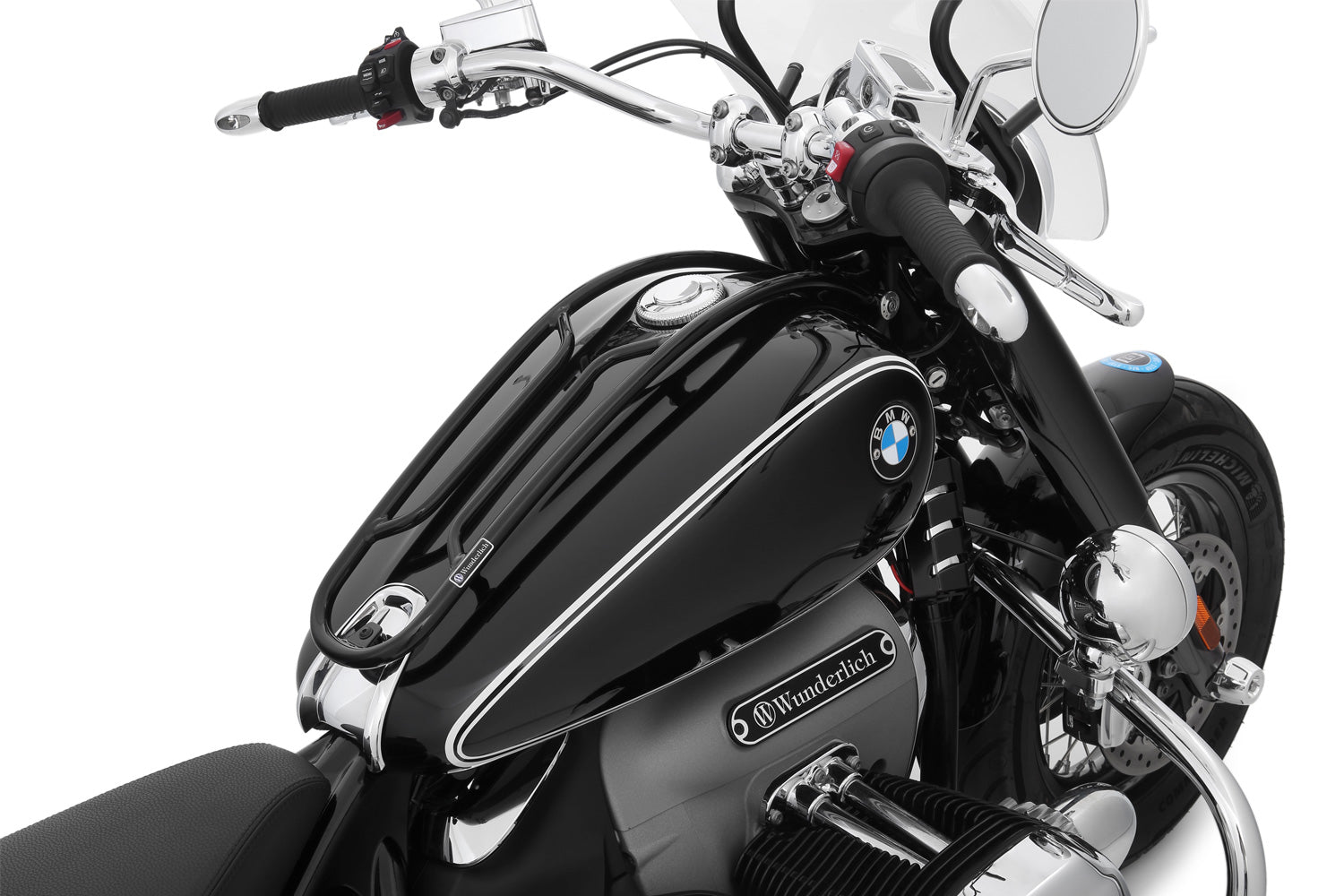 Wunderlich Tank Railing | Chrome | BMW R 18 -   Pyramid Motorcycle Accessories