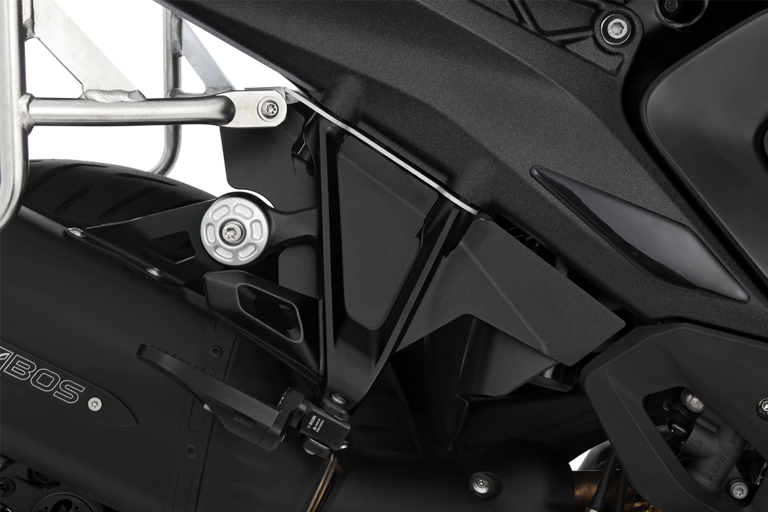 Wunderlich Extension of Rear Wheel Cover | R 1300 GS | Black -   Pyramid Motorcycle Accessories