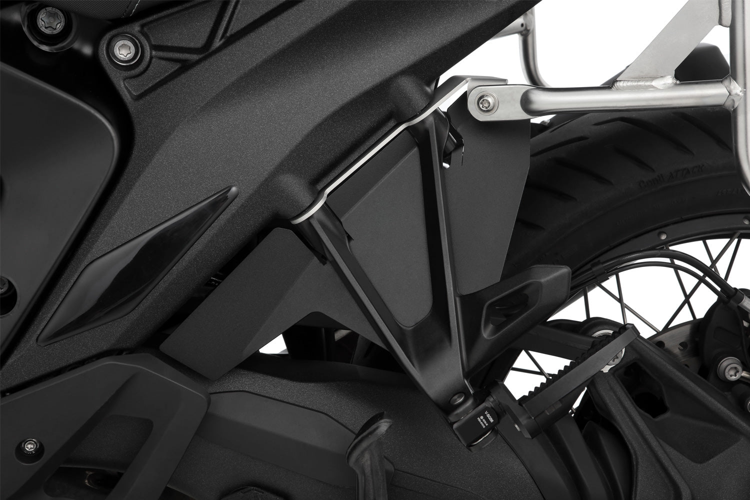 Wunderlich Extension of Rear Wheel Cover | R 1300 GS | Black -   Pyramid Motorcycle Accessories