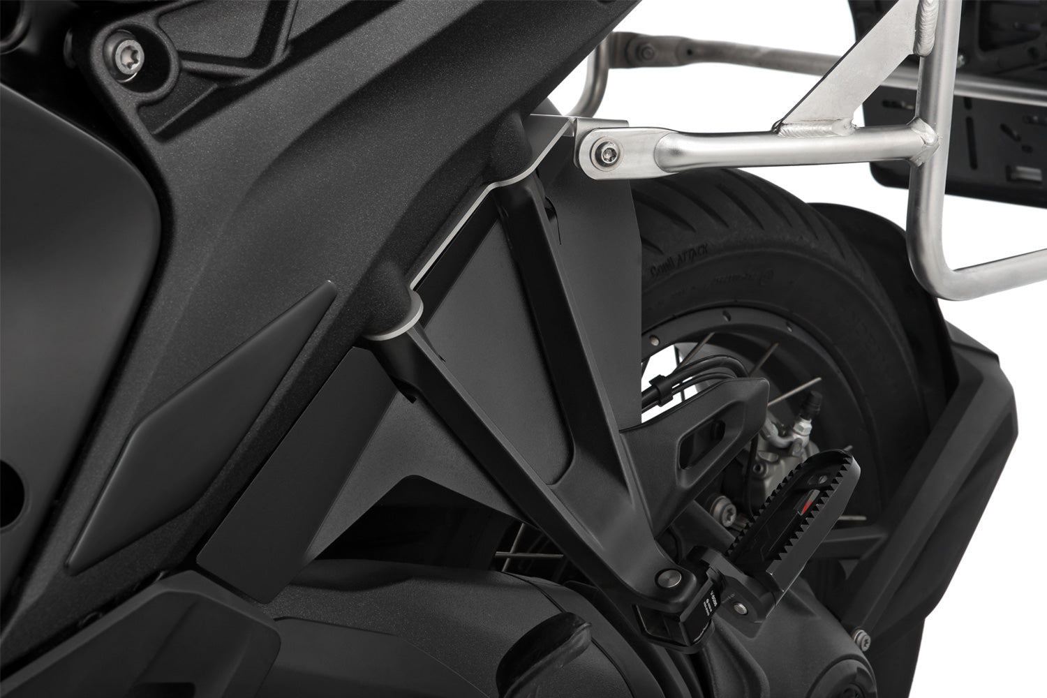 Wunderlich Extension of Rear Wheel Cover | R 1300 GS | Black -   Pyramid Motorcycle Accessories