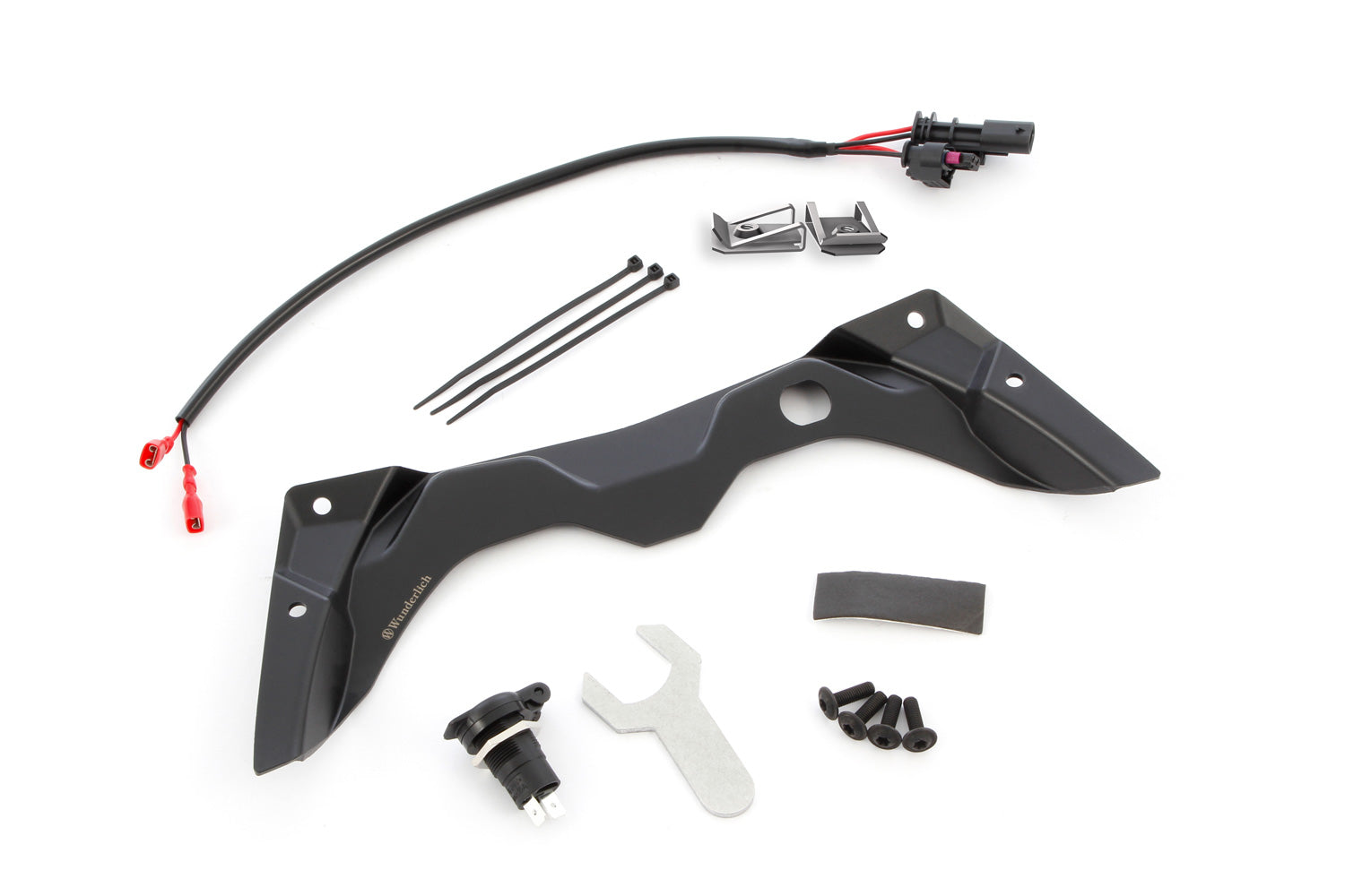 Wunderlich On-Board Socket | Black | BMW R nineT -   Pyramid Motorcycle Accessories