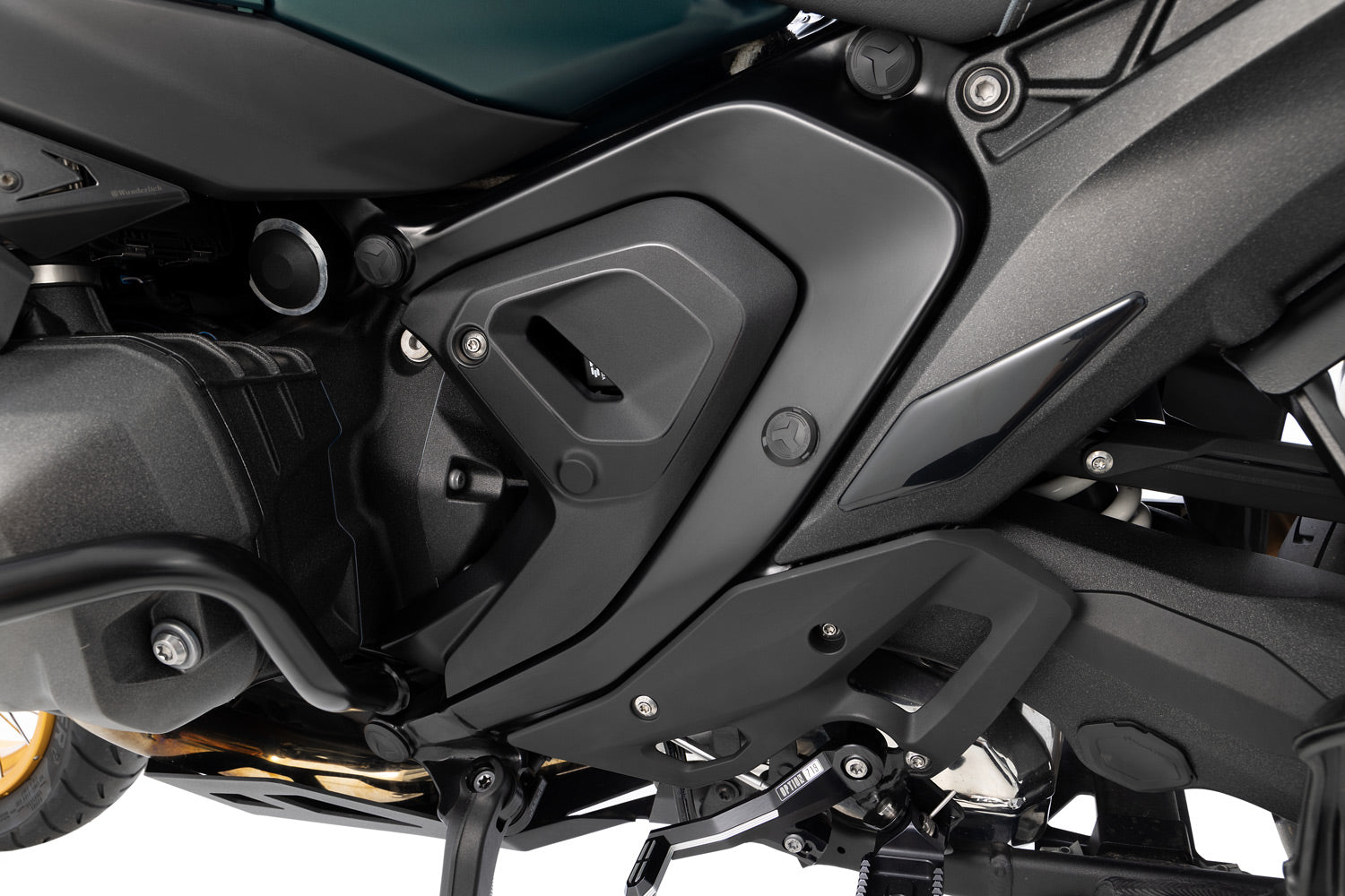 Wunderlich Frame Caps 8-Piece Set | Black | BMW R 1300 GS -   Pyramid Motorcycle Accessories