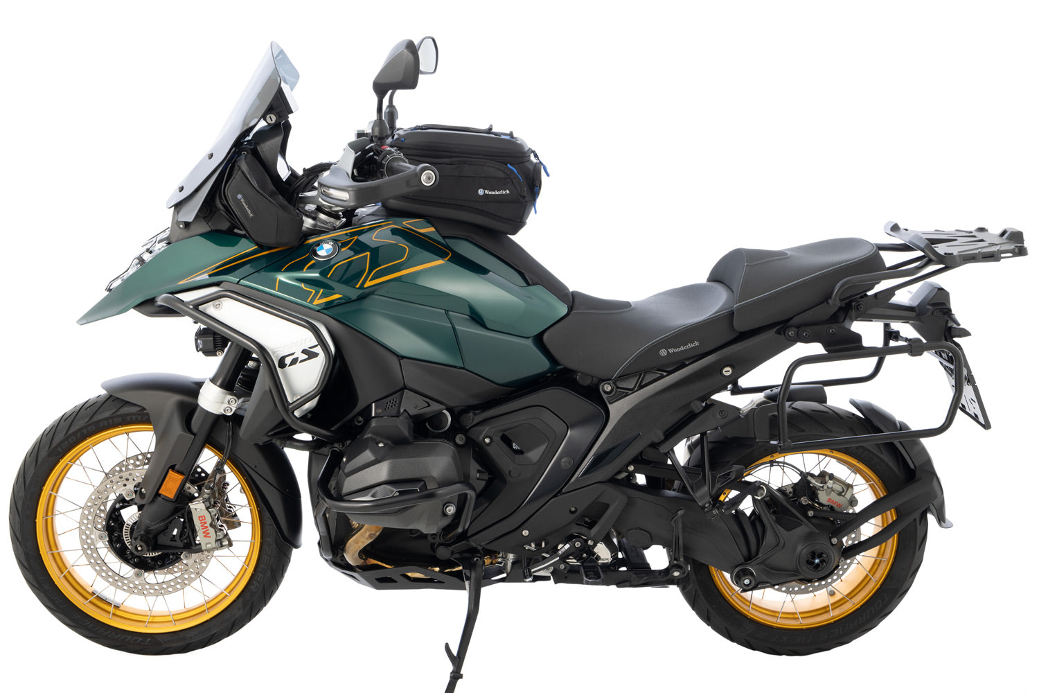 Wunderlich Frame Caps 8-Piece Set | Black | BMW R 1300 GS -   Pyramid Motorcycle Accessories