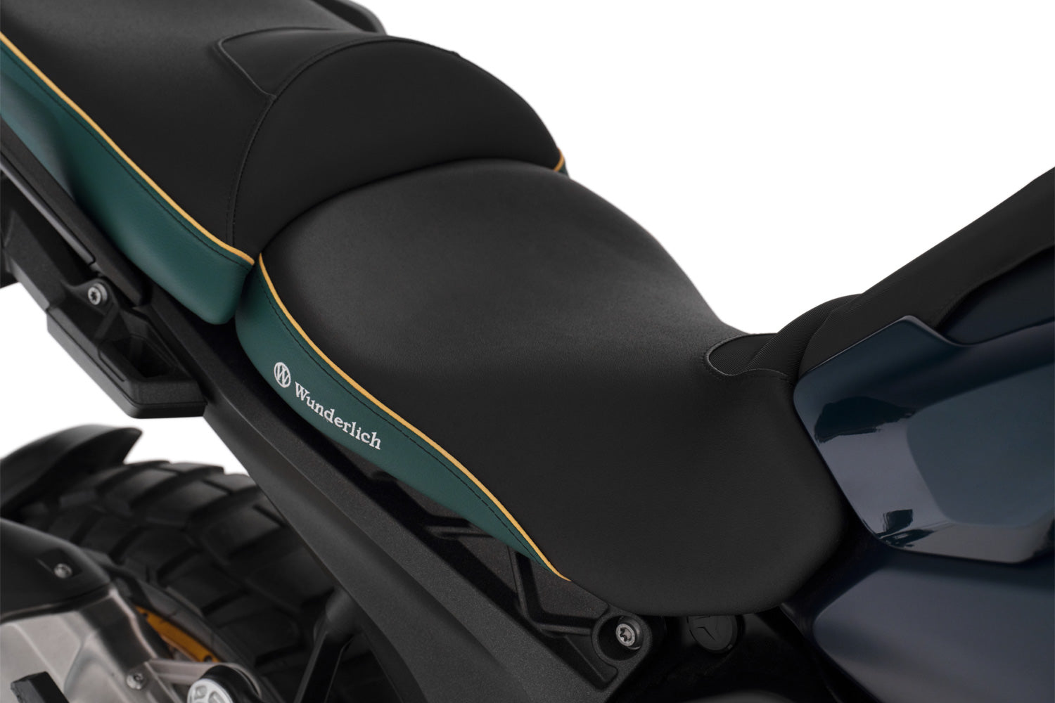 Wunderlich Aktivkomfort Rider Seat Standard | R 1300 GS | Green Gold -   Pyramid Motorcycle Accessories