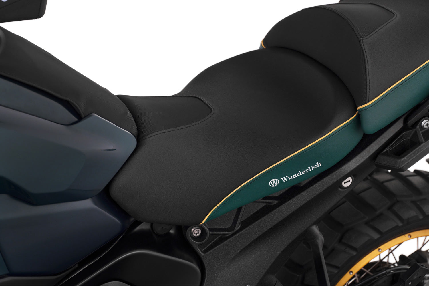 Wunderlich Aktivkomfort Rider Seat Standard | R 1300 GS | Green Gold -   Pyramid Motorcycle Accessories