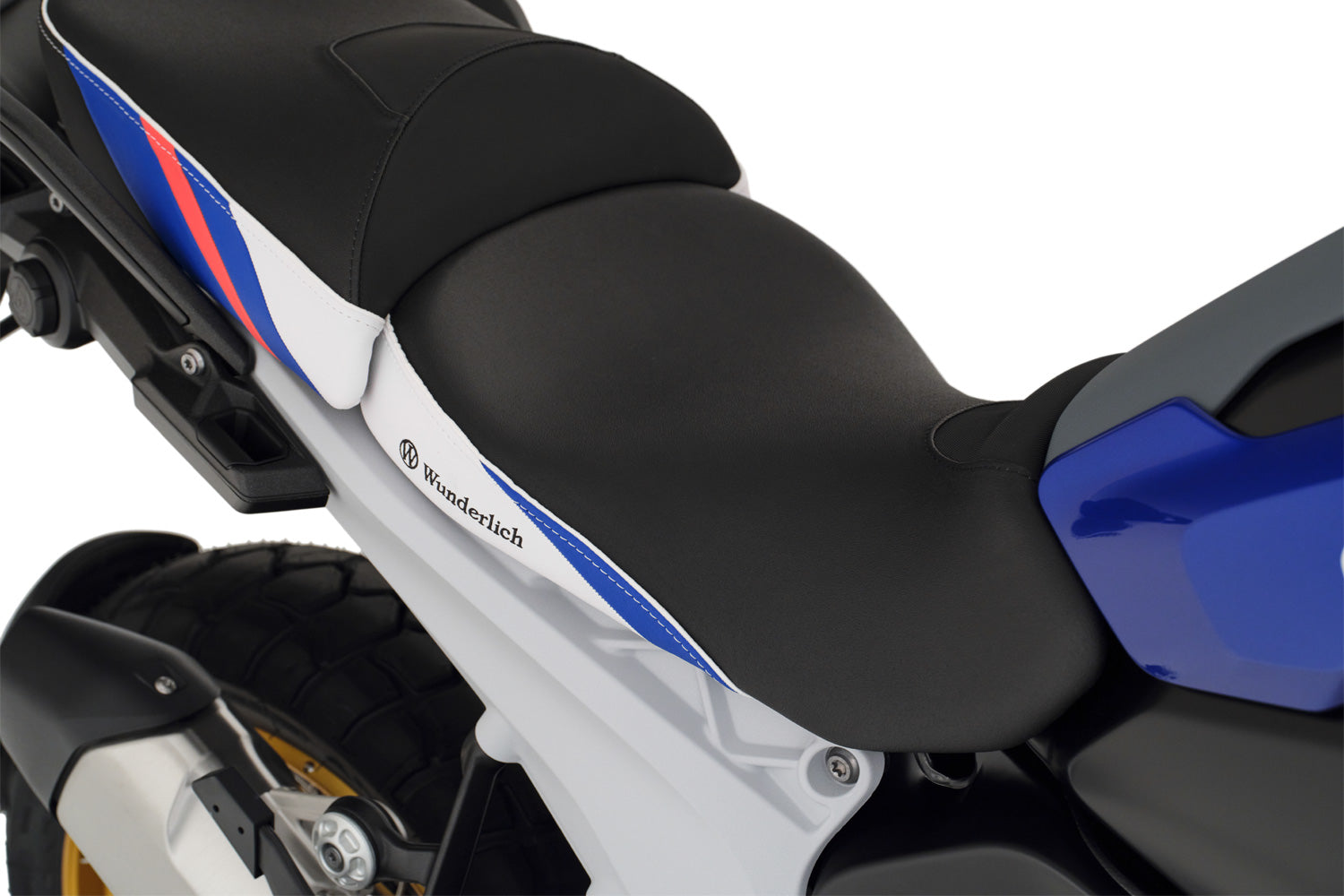 Wunderlich Passenger Seat Aktivkomfort Queens-edition Standard | Green Gold | BMW R 1300 GS -   Pyramid Motorcycle Accessories