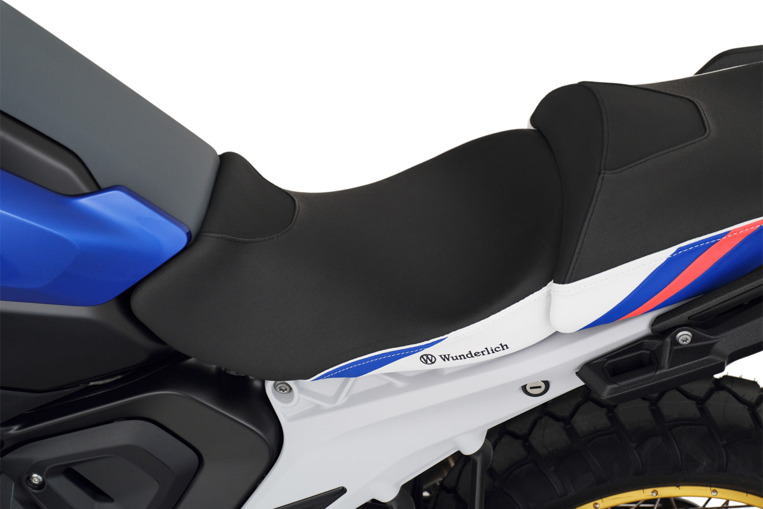 Wunderlich Passenger Seat Aktivkomfort Queens-edition Standard | Green Gold | BMW R 1300 GS -   Pyramid Motorcycle Accessories