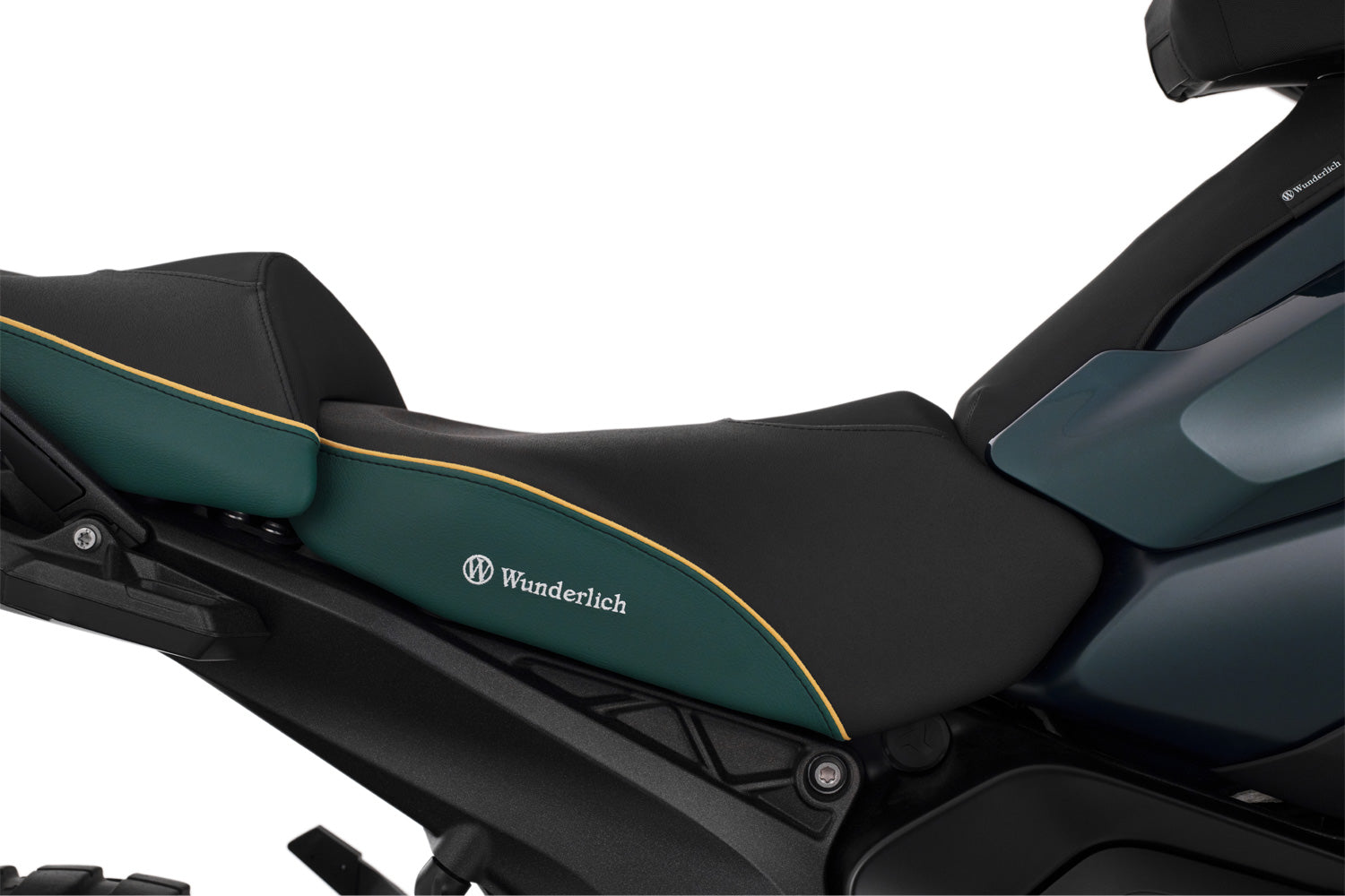 Wunderlich Rider Seat Aktivkomfort Low | Green | BMW R 1300 GS -   Pyramid Motorcycle Accessories