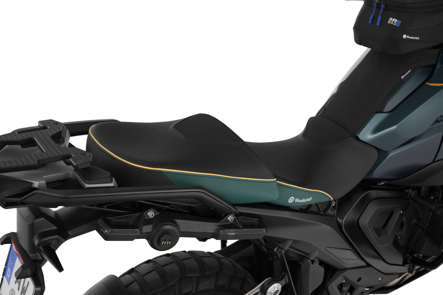 Wunderlich Passenger Seat Aktivkomfort Queens-edition Standard | Black | BMW R 1300 GS -   Pyramid Motorcycle Accessories