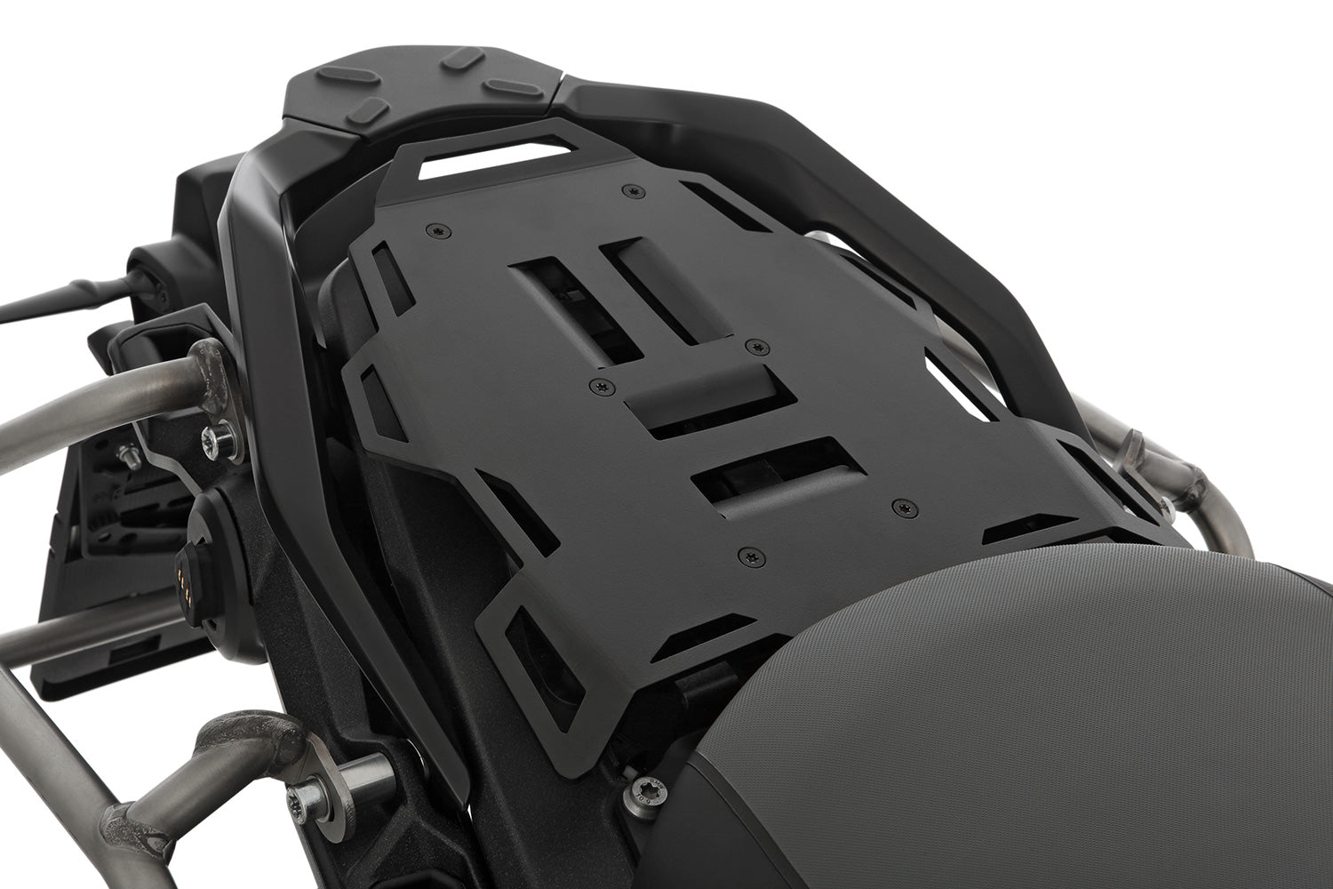 Wunderlich Pillion Seat Luggage Rack | Black | BMW R 1300 GS -   Pyramid Motorcycle Accessories