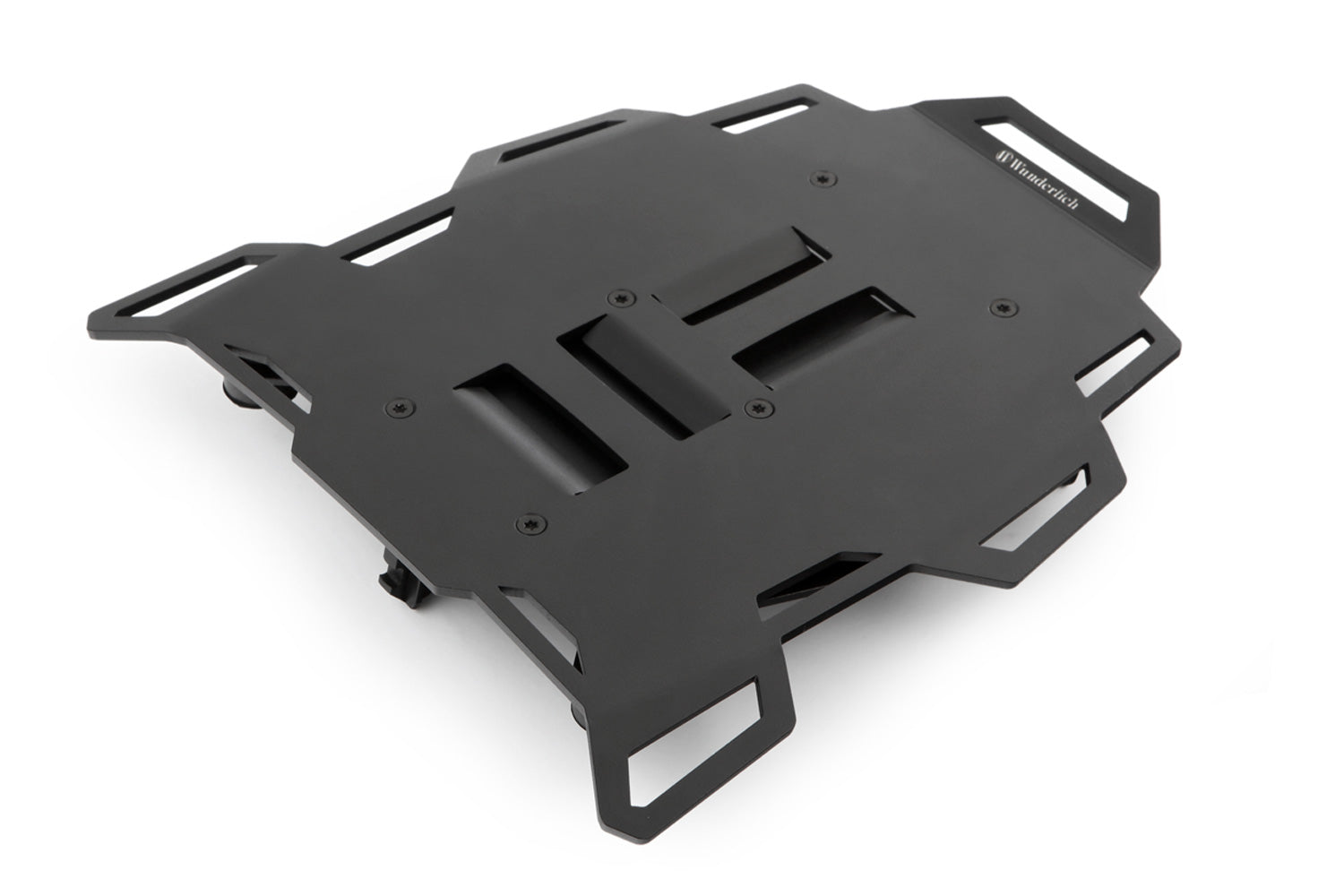 Wunderlich Pillion Luggage Rack Rallye with Passenger Frame | Black | BMW R nineT -   Pyramid Motorcycle Accessories