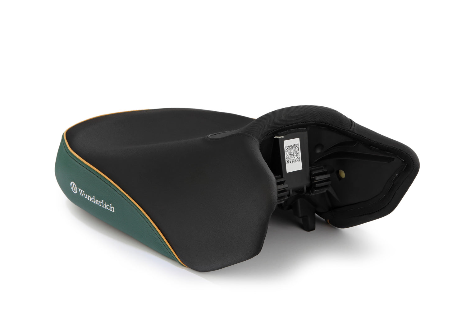 Wunderlich Aktivkomfort Rider Seat with Heating Smart Plug & Play High | Green Gold -   Pyramid Motorcycle Accessories