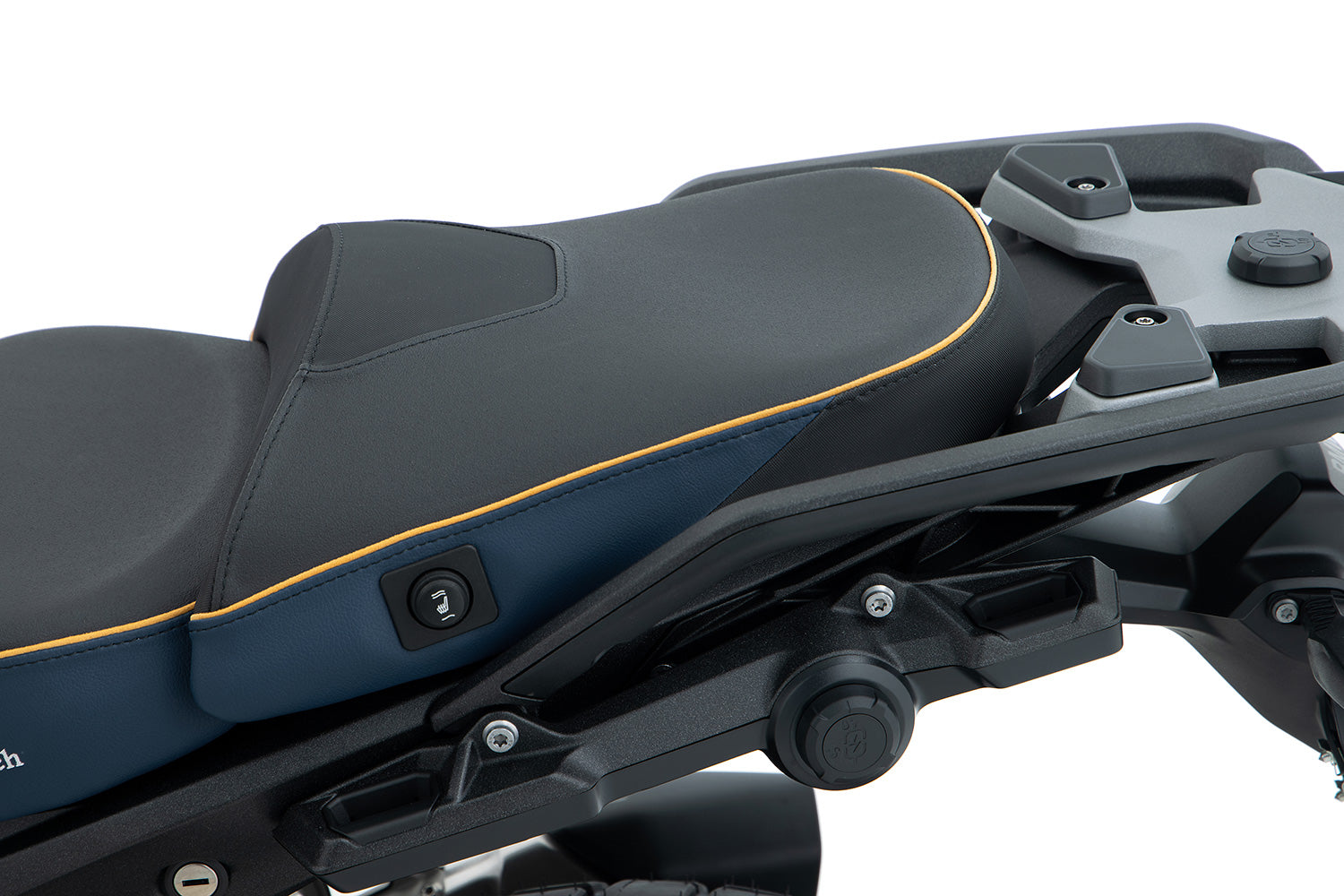 Wunderlich Passenger Seat Aktivkomfort with Seat Heating Smart Standard | Green Gold | BMW R 1300 GS -   Pyramid Motorcycle Accessories