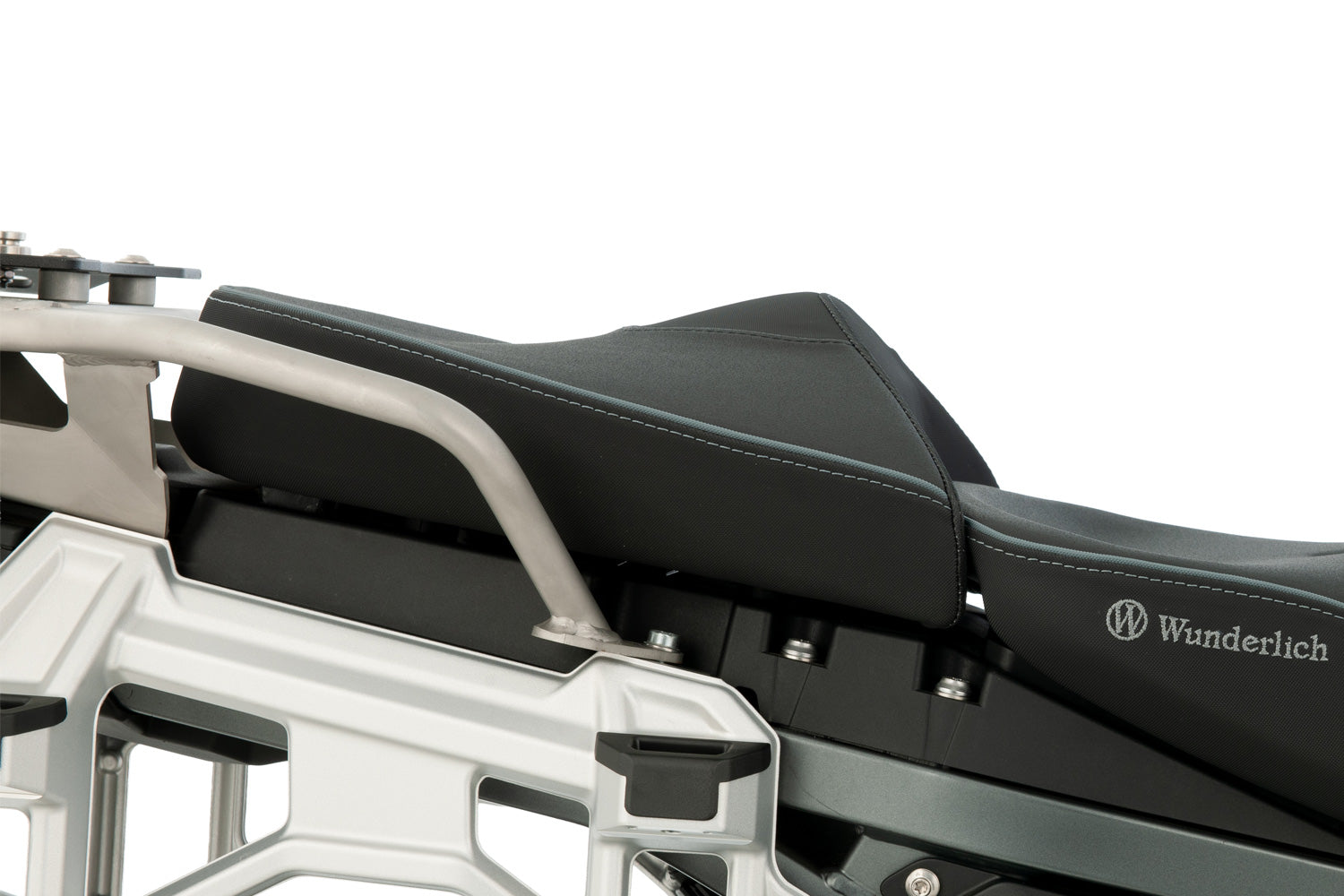 Wunderlich Passenger Seat Aktivkomfort with Heating Smart Standard | Black | BMW R 1300 GS Adventure -   Pyramid Motorcycle Accessories