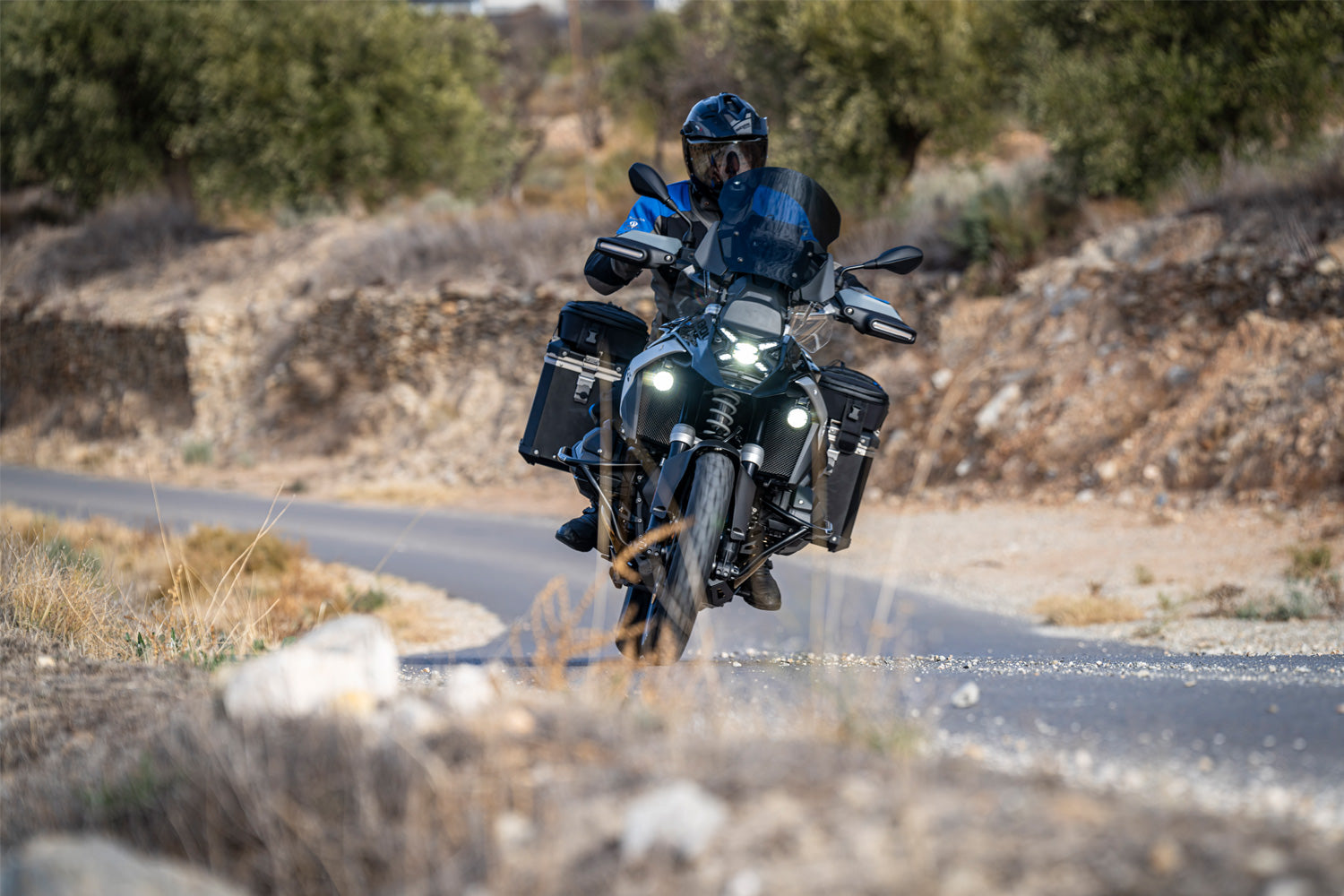 Wunderlich Windshield Marathon For Models with ACC | R 1300 GS | Smoked Grey -   Pyramid Motorcycle Accessories