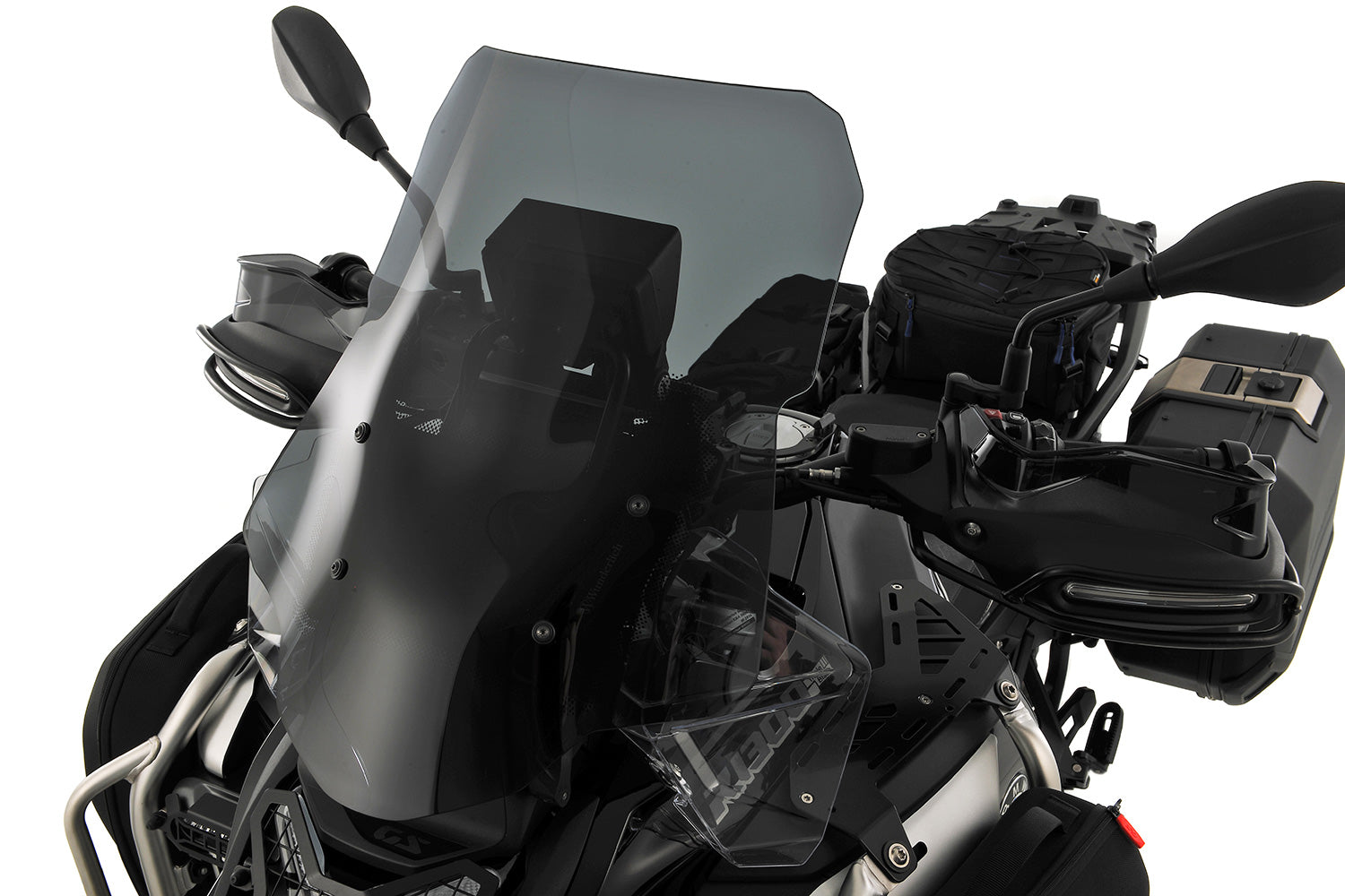 Wunderlich Windshield Marathon Pro for Models without ACC | R 1300 GS | Smoked Grey -   Pyramid Motorcycle Accessories