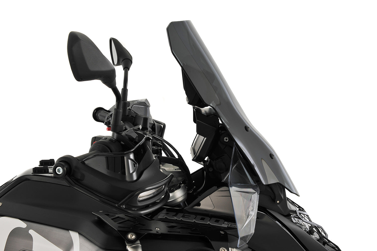 Wunderlich Windshield Marathon Pro for Models without ACC | R 1300 GS | Smoked Grey -   Pyramid Motorcycle Accessories