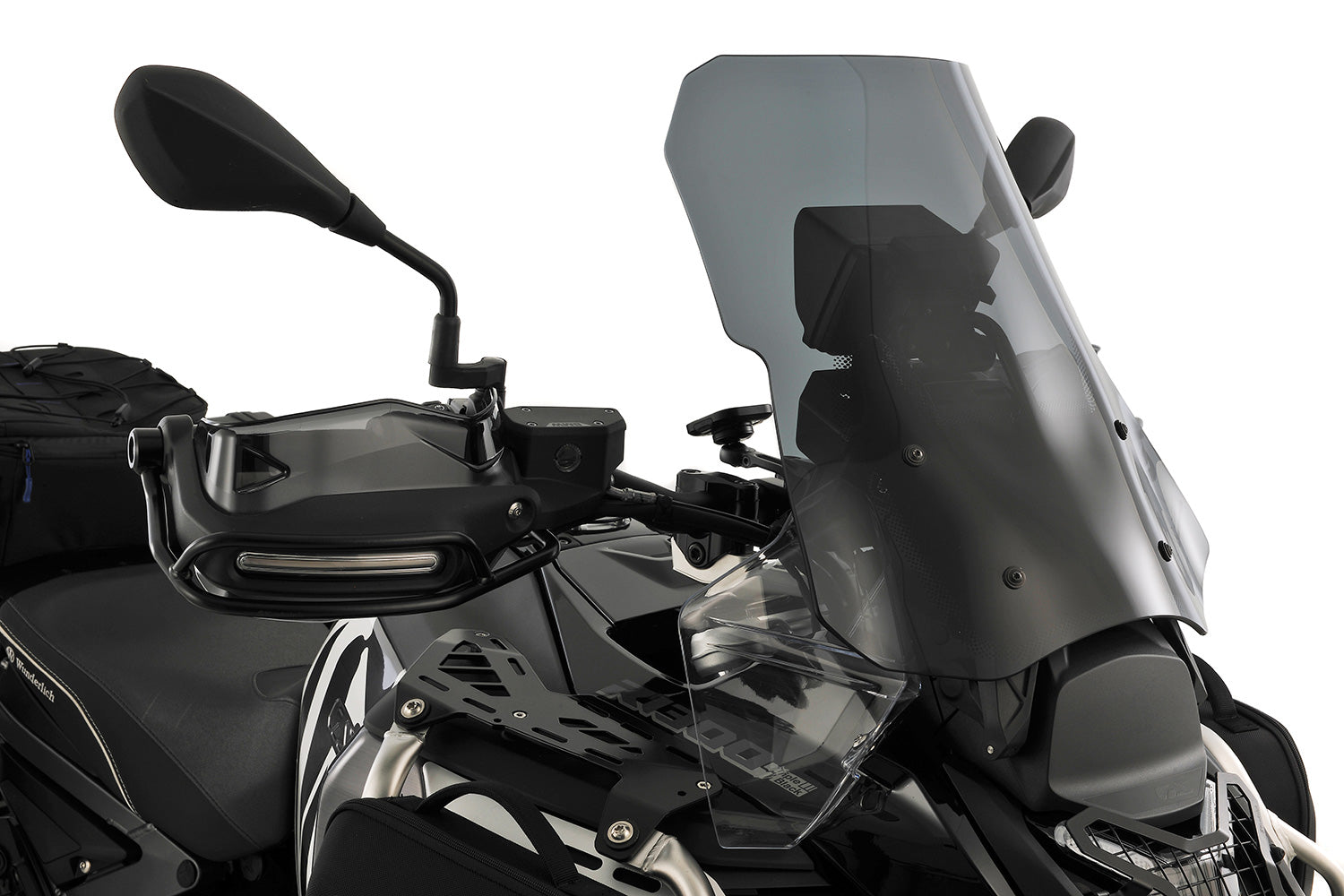 Wunderlich Windshield Marathon Pro For Models with ACC | R 1300 GS | Smoked Grey -   Pyramid Motorcycle Accessories
