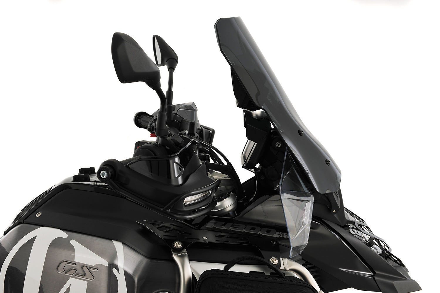 Wunderlich Windshield Marathon Pro For Models with ACC | R 1300 GS | Smoked Grey -   Pyramid Motorcycle Accessories
