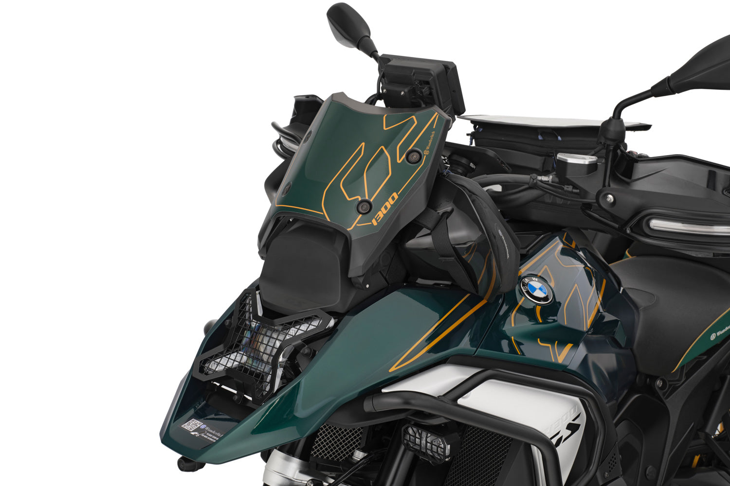 Wunderlich Flowjet Windshield Glossy | Green | BMW R 1300 GS -   Pyramid Motorcycle Accessories