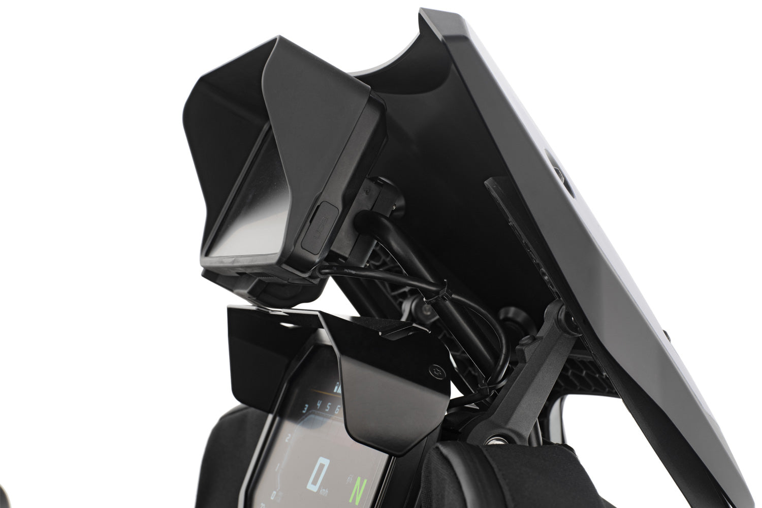 Wunderlich Vario-Ergo+ Windshield Extension | Clear | BMW C 400 X -   Pyramid Motorcycle Accessories